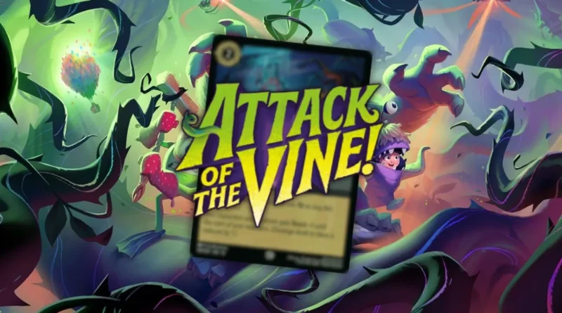 disney lorcana attack of the vine!