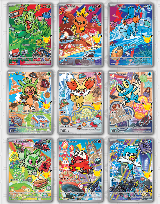 Pokémon TCG: Coleção Ilustração Parceiro Inicial — Série 3
