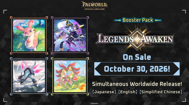 Palworld TCG Legends Awaken