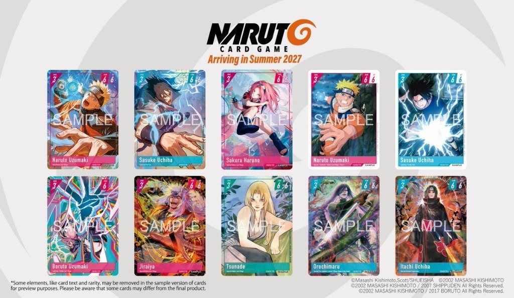naruto card game cartas