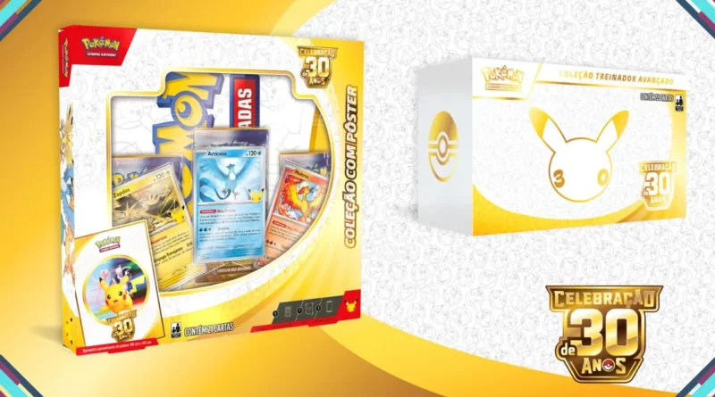 pokémon tcg celebração de 30 anos