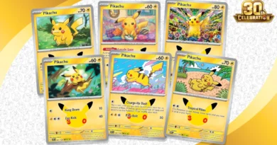 pokémon tcg celebração de 30 anos